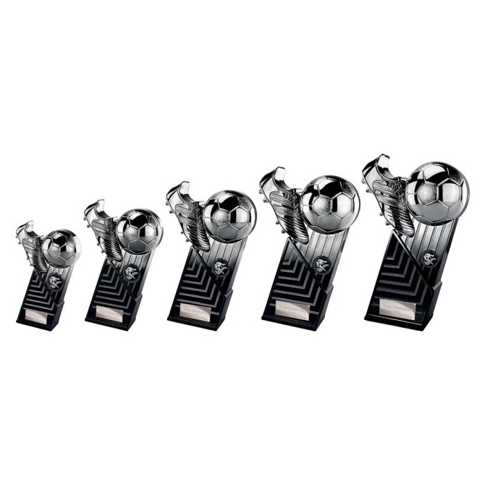 MARAUDERS GUNMETAL & BLACK TROPHY - 5 SIZES - 16CM TO 28CM